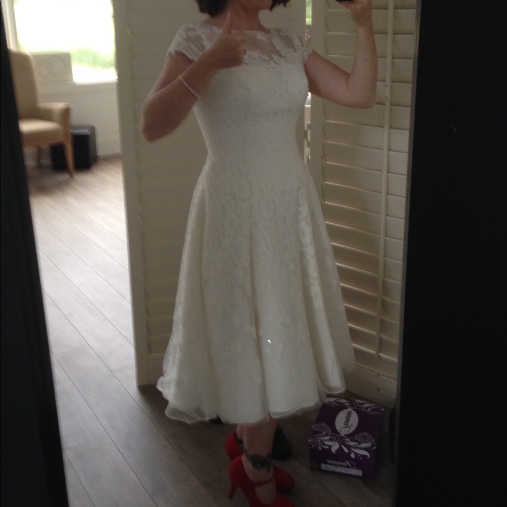 Tea Length Wedding Dress